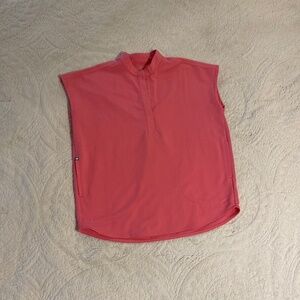 FIGS Rafaela Scrub Top - Neon Pink - XS